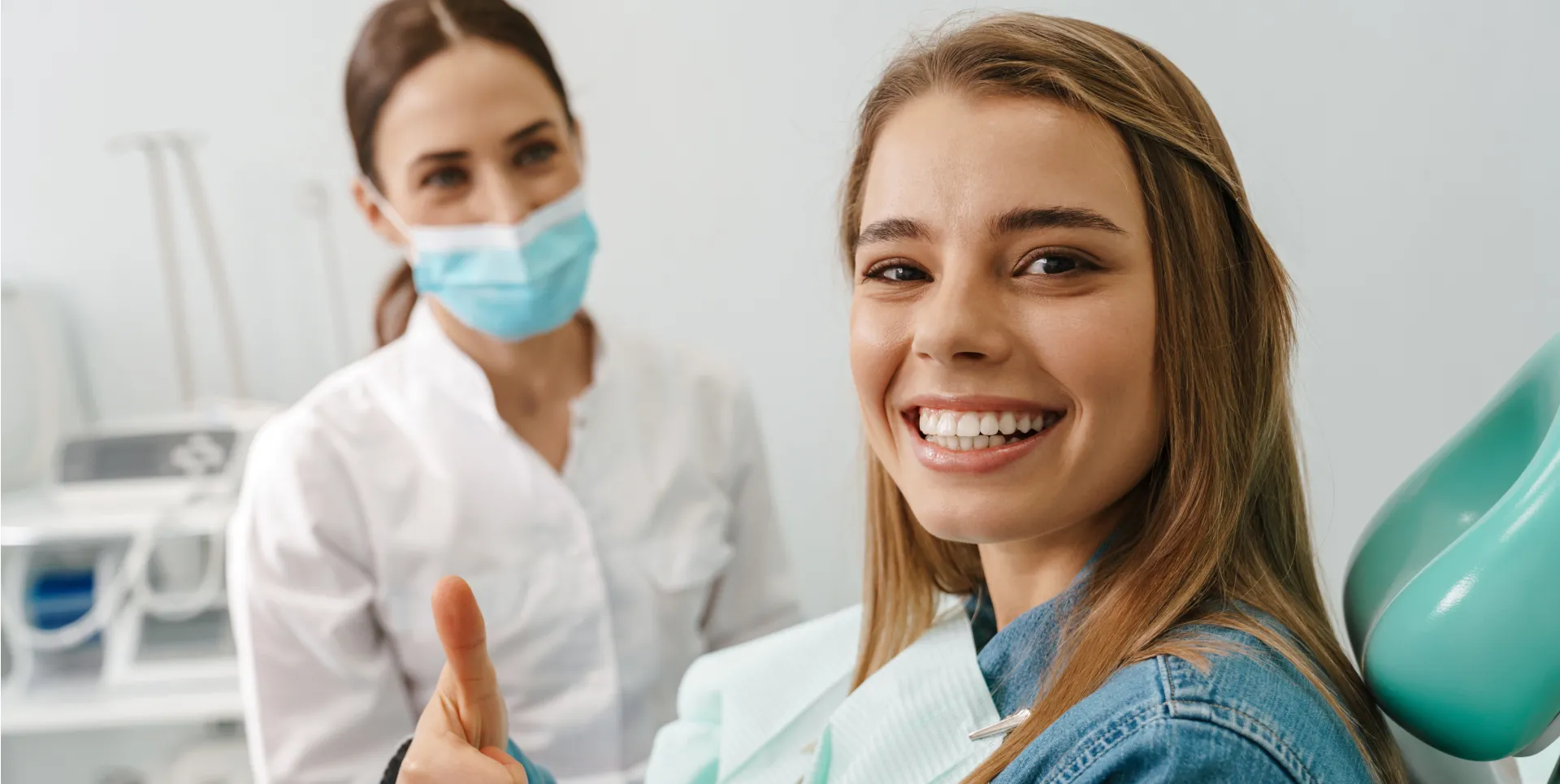 A relaxed patient at The Dental Manor